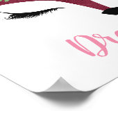 "Dream Big" Girly Fox Poster (Hoek)