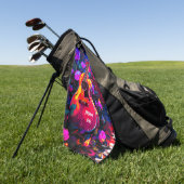 Dream Big Golfhanddoek (Groen)