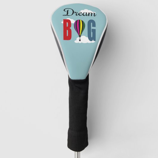 Dream big golfheadcover (Voorkant)