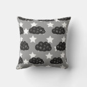 Dream Big Grey and Blush Brush Script Sierkussen (Achterkant)