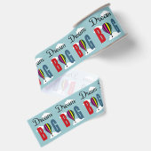 Dream big grosgrain lint (Achterkant)