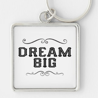 Dream Big Hand Lettered Keyring/Sleutelhanger Sleutelhanger
