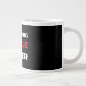 Dream Big Hustle Bigger Grote Koffiekop (Rechts)