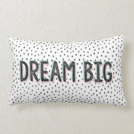 Dream Big Inspirerend Quote Lumbar Cushion Kussen