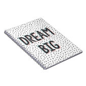 Dream Big Inspirerend Quote Spiral Notitieboek (Rechterzijde)