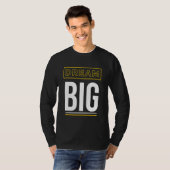 Dream Big Inspirerend Slogan T-shirt (Voorkant volledig)