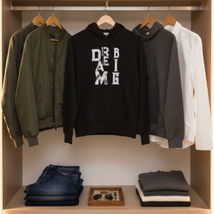 Dream Big inspirerende prijsopgave Hoodie