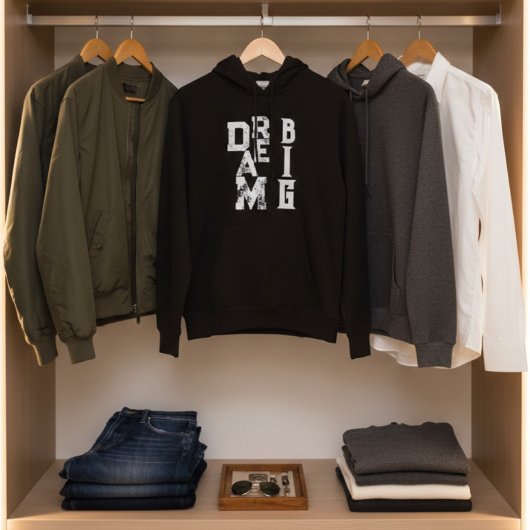 Dream Big | inspirerende prijsopgave Hoodie