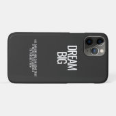 Dream Big iPhone Case (Achterkant (horizontaal))