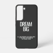 Dream Big iPhone Case Samsung Galaxy Hoesje (Achterkant)