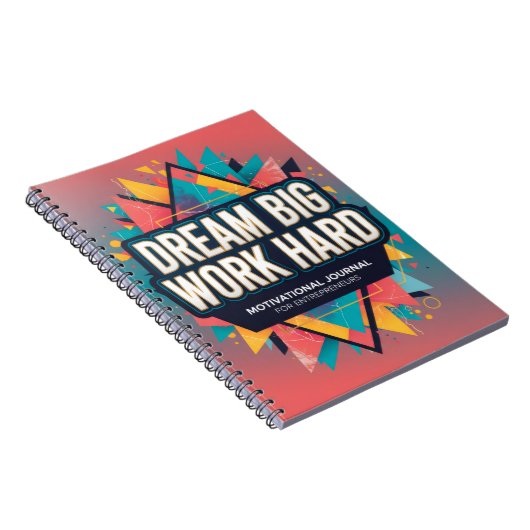 Dream Big Journal for Entrepreneurs Notitieboek (Rechterzijde)