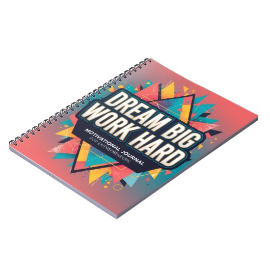 Dream Big Journal for Entrepreneurs Notitieboek (Linkerzijde)