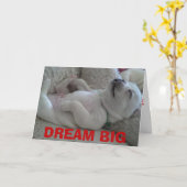 DREAM BIG KAART (Gele Bloem)