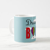 Dream big koffiemok (Voorkant links)