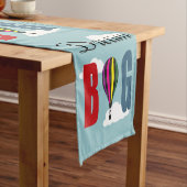 Dream big korte tafelloper (Voorbeeld)