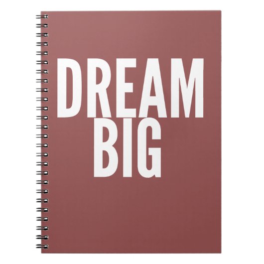 Dream Big -  laptop Notitieboek (Voorkant)