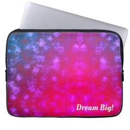 Dream big laptop sleeve