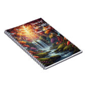 "Dream Big" libellen en Mystical Forest Notitieboek (Rechterzijde)