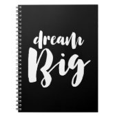 Dream big light font notitieboek (Voorkant)