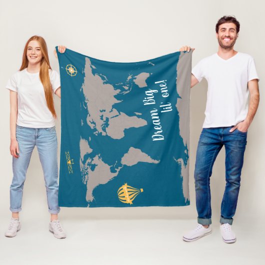 Dream big line one deken (In situ)