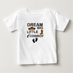 Dream Big Little Cowboy Baby Clothes