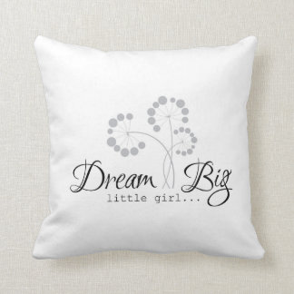 Dream Big Little Girl-offertes voor meisjes Kussen