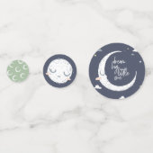 Dream big little onDream big lie baby shower party Confetti (Achterkanten)