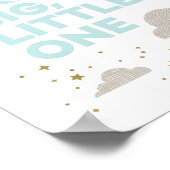 Dream Big, Little One Art Print in Aqua (Hoek)