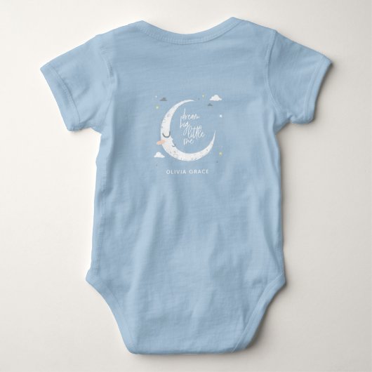 Dream big little one baby romper (Achterkant)