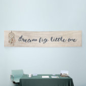 Dream Big Little One Birthday Party Banner (Beurs)