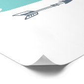 Dream Big little one boys poster print (Hoek)