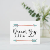 Dream Big, Little One Briefkaart (Staand voorkant)