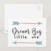 Dream Big, Little One Briefkaart (Voorkant / Achterkant)
