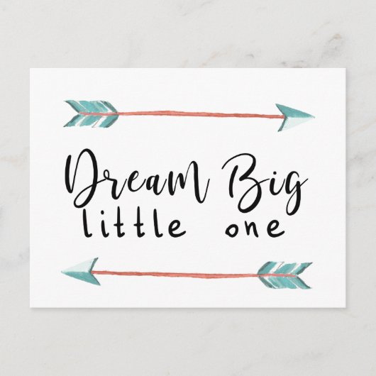 Dream Big, Little One Briefkaart (Voorkant)
