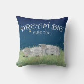 Dream Big Little One Cute Nursery Art Kussen (Voorkant)