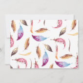 Dream Big Little One eerste verjaardag Dreamcatche Kaart (Achterkant)