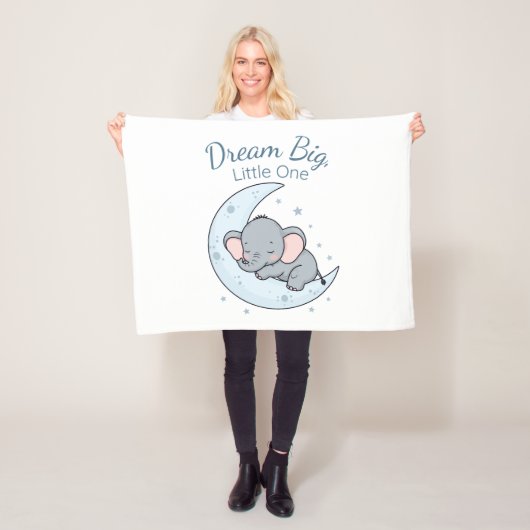 Dream Big, Little One Fleece Deken (In situ)