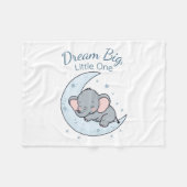 Dream Big, Little One Fleece Deken (Voorkant (Horizontaal))
