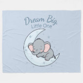 Dream Big, Little One Fleece Deken (Voorkant (Horizontaal))
