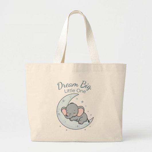 Dream Big, Little One Grote Tote Bag (Voorkant)