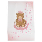 Dream Big Little One Heart Sleepy Beer Birthday Medium Cadeauzakje (Achterkant)