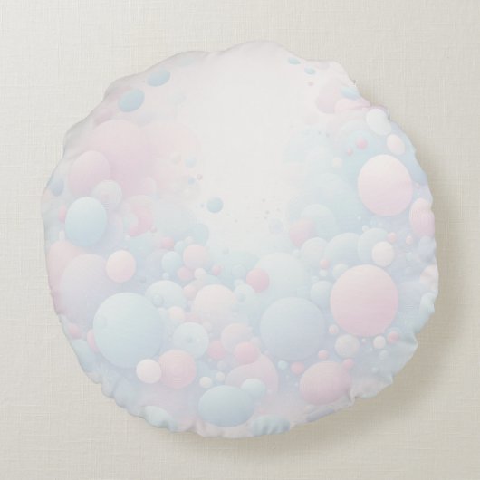 Dream Big, Little One - Kikker - Rond Kussen (Achterkant)