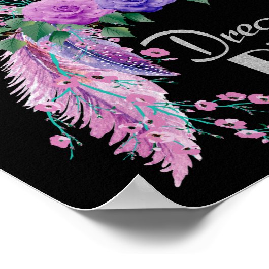 Dream Big Little One met DIY Monogram Poster (Hoek)