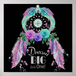 Dream Big Little One met DIY Monogram Poster