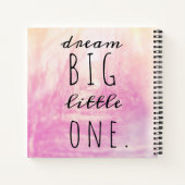 Dream Big Little One Notitieboek (Achterkant)