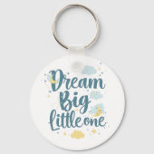 "Dream Big Little One" Nursery Quote Sleutelhanger (Achterkant)