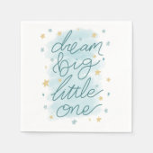 Dream Big Little One Pastel Stars Servet (Voorkant)
