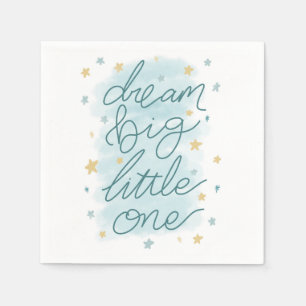 Dream Big Little One Pastel Stars Servet