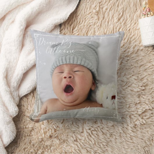 Dream big little one personalizable kussen (Deken)