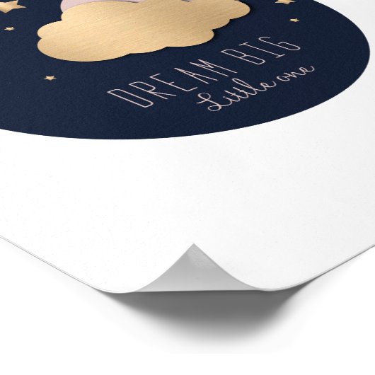 Dream Big Little One, Poster (Hoek)